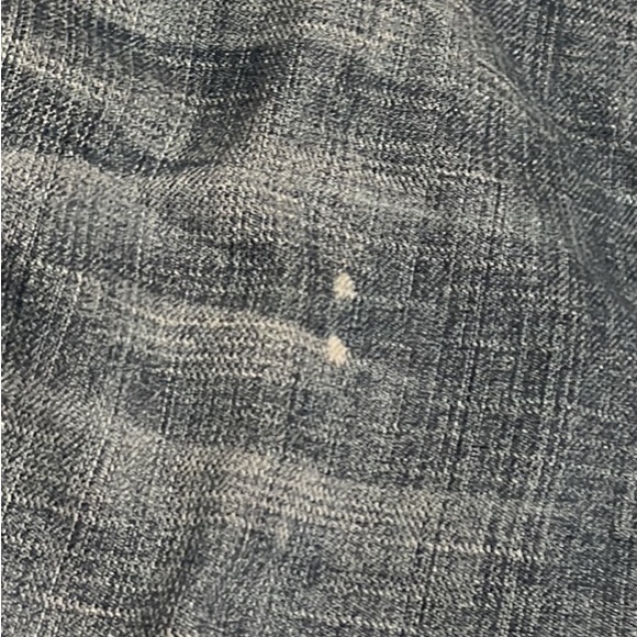 Chico’s Platinum, 76% Cotton, 5-Pocket, Distressed, Straight Leg Jeans, Size 3 - Picture 10 of 14